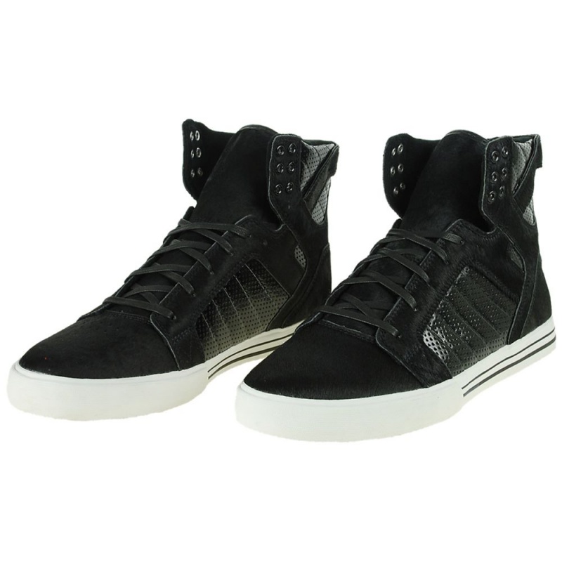 Supra SkyTop NS Visoki Vrhovi Ženski Črne | HKNSM7835