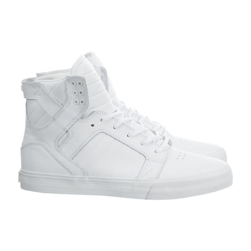 Supra SkyTop Visoki Vrhovi Moški Bele | BJWVN1907