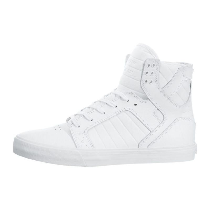 Supra SkyTop Visoki Vrhovi Moški Bele | BJWVN1907