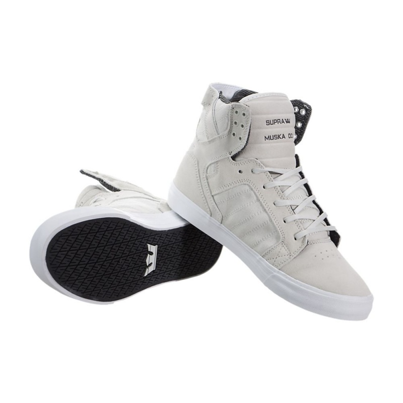 Supra SkyTop Visoki Vrhovi Moški Sive | CQITZ8791