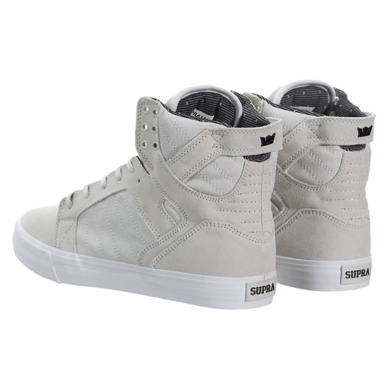 Supra SkyTop Visoki Vrhovi Moški Sive | CQITZ8791