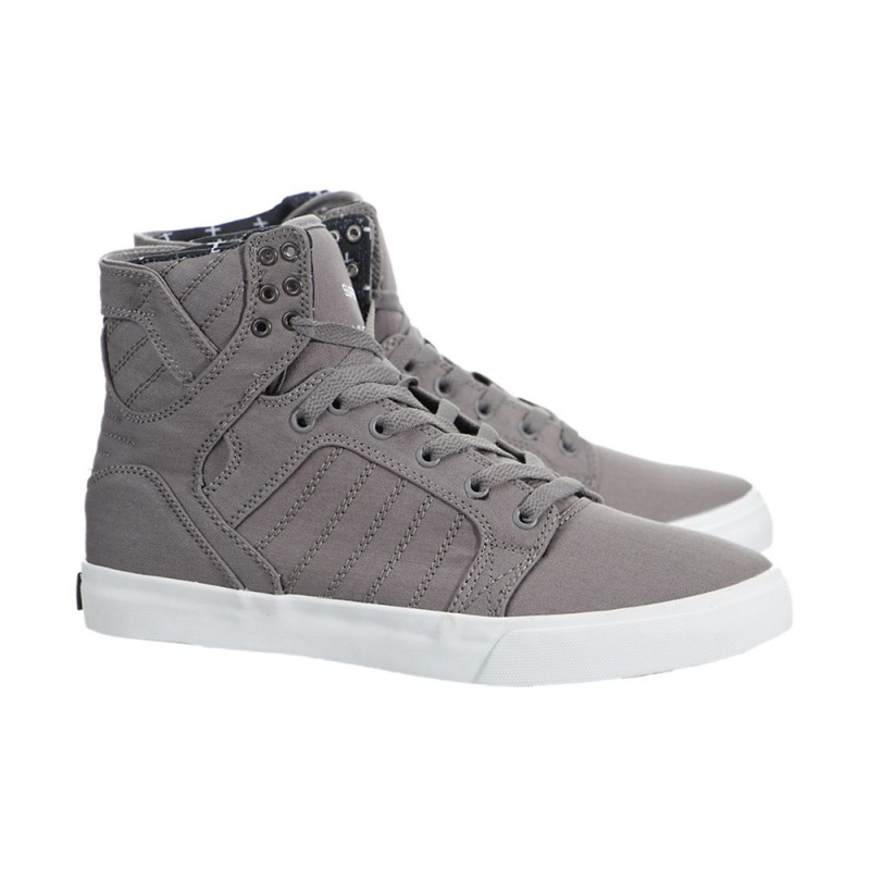 Supra SkyTop Visoki Vrhovi Moški Sive | EITRH3564