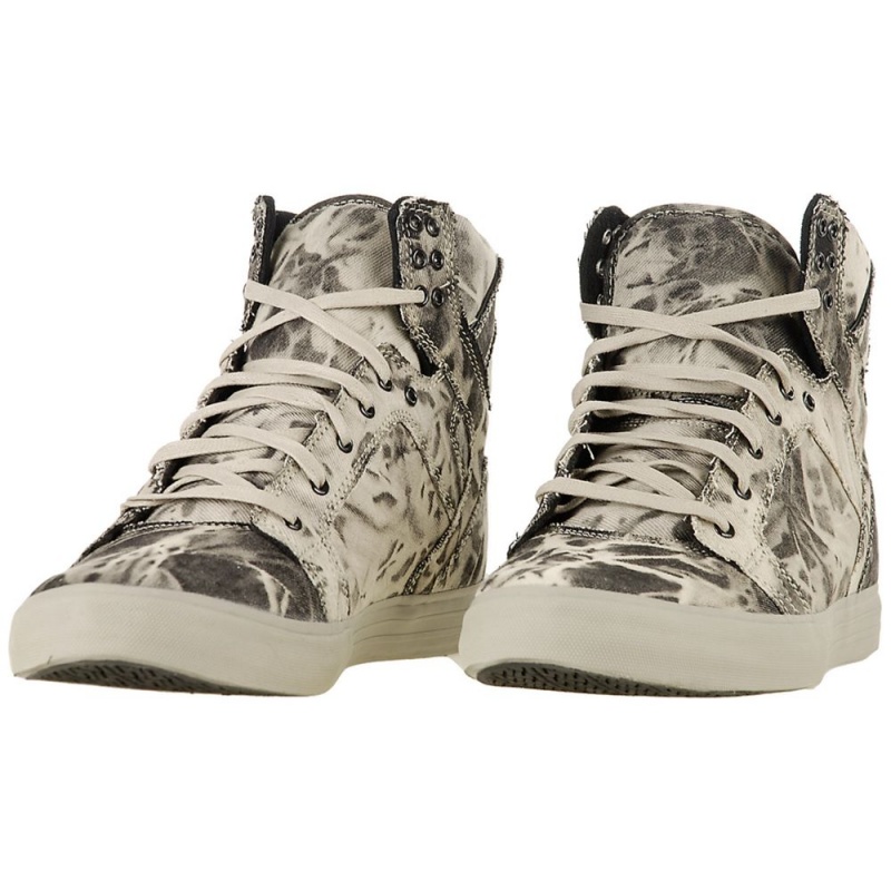 Supra SkyTop Visoki Vrhovi Moški Sive | EUYTJ2730