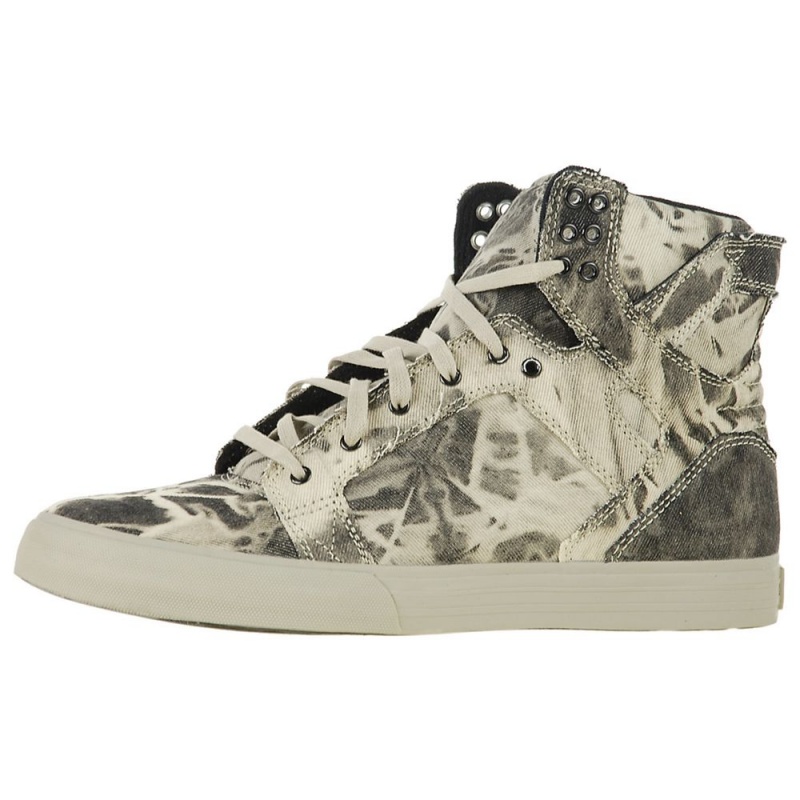 Supra SkyTop Visoki Vrhovi Moški Sive | EUYTJ2730