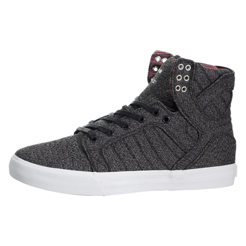 Supra SkyTop Visoki Vrhovi Moški Sive | WKAGU2584