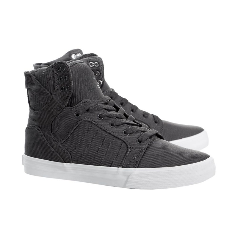 Supra SkyTop Visoki Vrhovi Moški Sive | ZVIWF0713