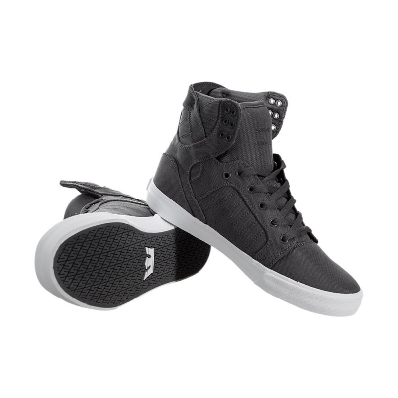 Supra SkyTop Visoki Vrhovi Moški Sive | ZVIWF0713