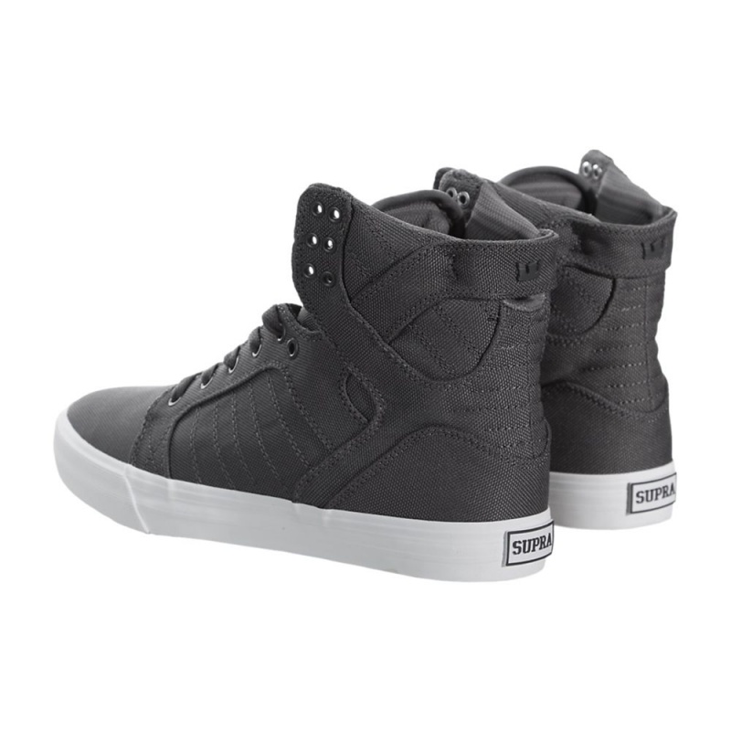 Supra SkyTop Visoki Vrhovi Moški Sive | ZVIWF0713