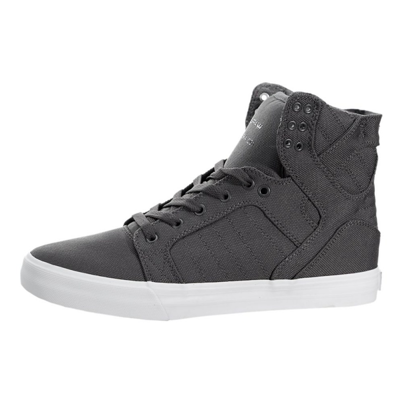 Supra SkyTop Visoki Vrhovi Moški Sive | ZVIWF0713