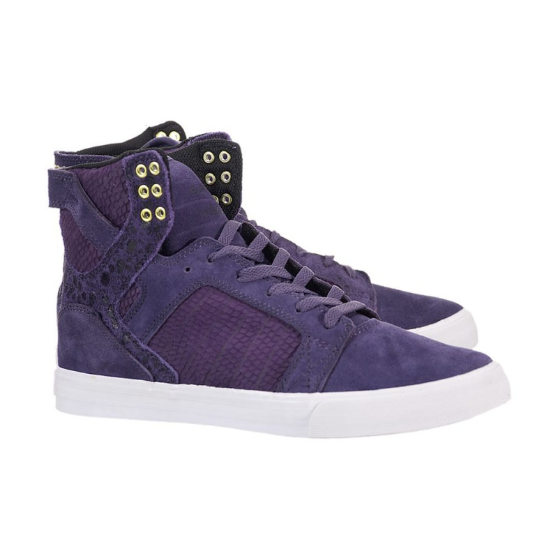 Supra SkyTop Visoki Vrhovi Moški Vijolične | ULMEB0912