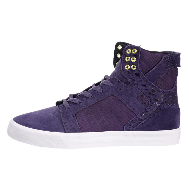 Supra SkyTop Visoki Vrhovi Moški Vijolične | ULMEB0912