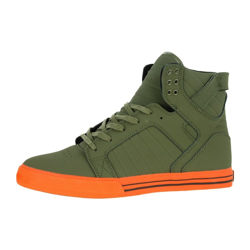 Supra SkyTop Visoki Vrhovi Moški Zelene | GROMN3956