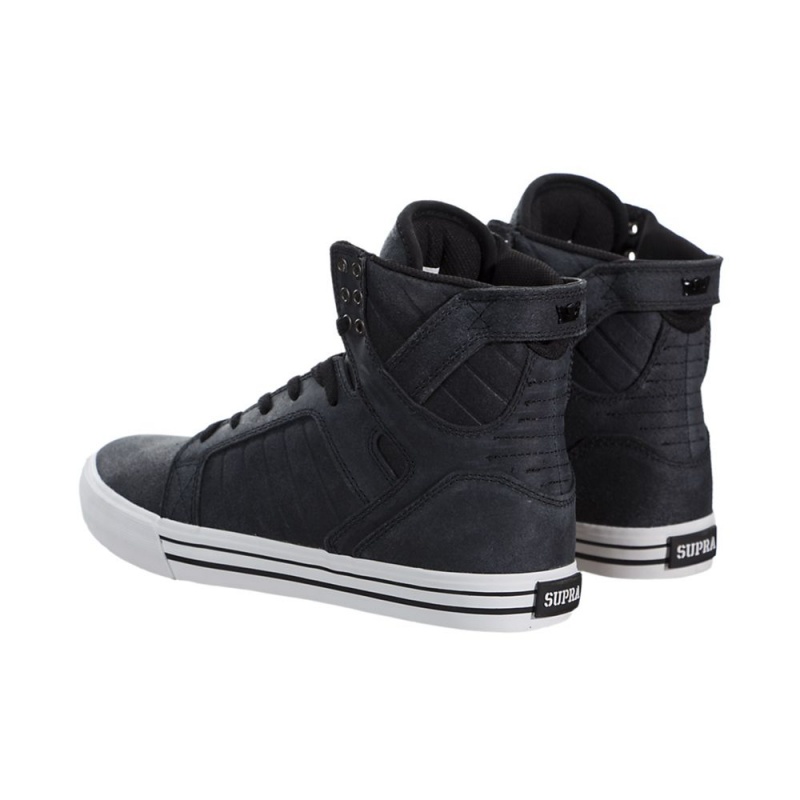 Supra SkyTop Visoki Vrhovi Moški Črne | EQXCW8951