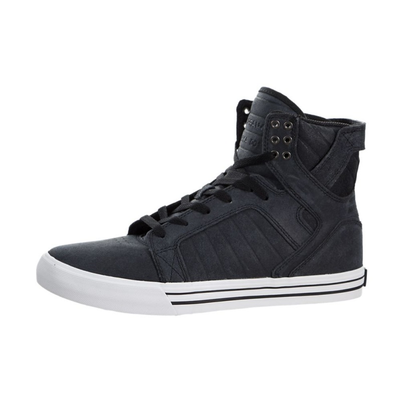 Supra SkyTop Visoki Vrhovi Moški Črne | EQXCW8951