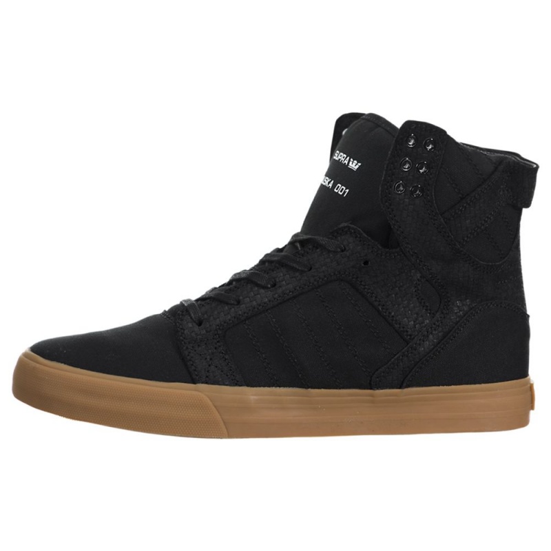 Supra SkyTop Visoki Vrhovi Moški Črne | EYSGZ2561