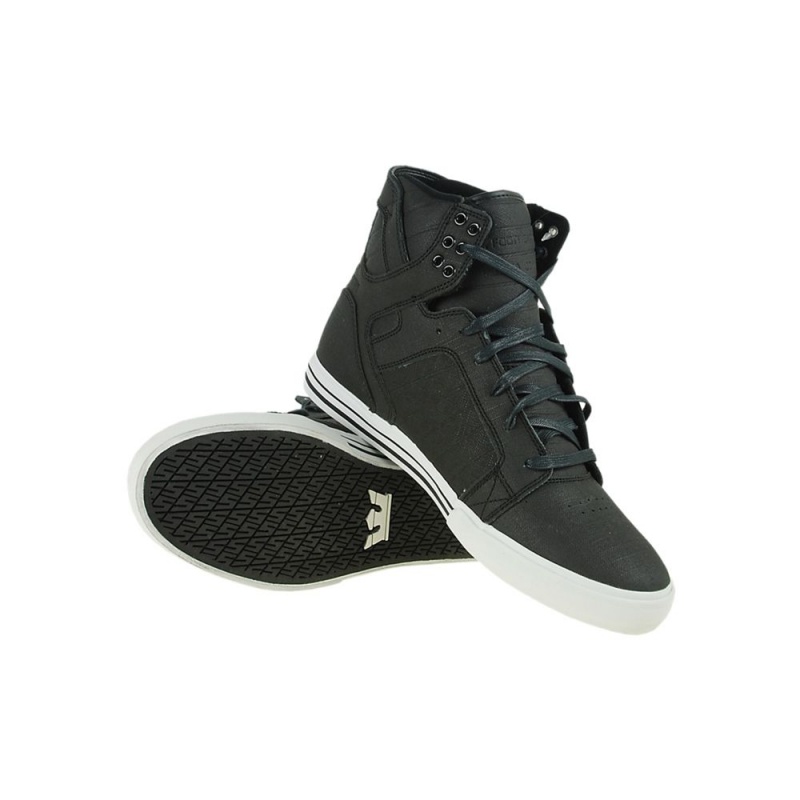 Supra SkyTop Visoki Vrhovi Moški Črne | KANHG7094