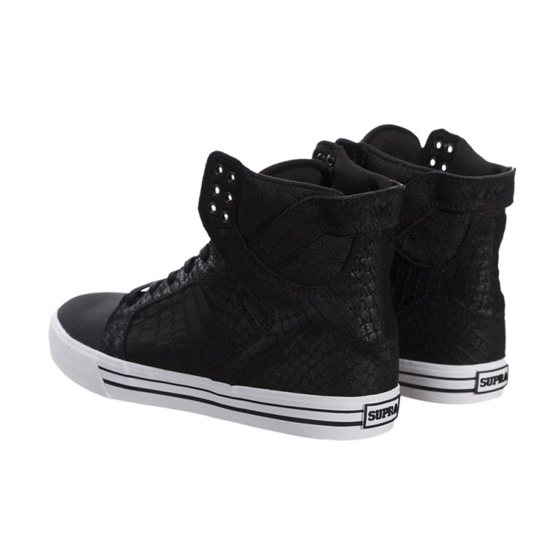 Supra SkyTop Visoki Vrhovi Moški Črne | QEDTR5704