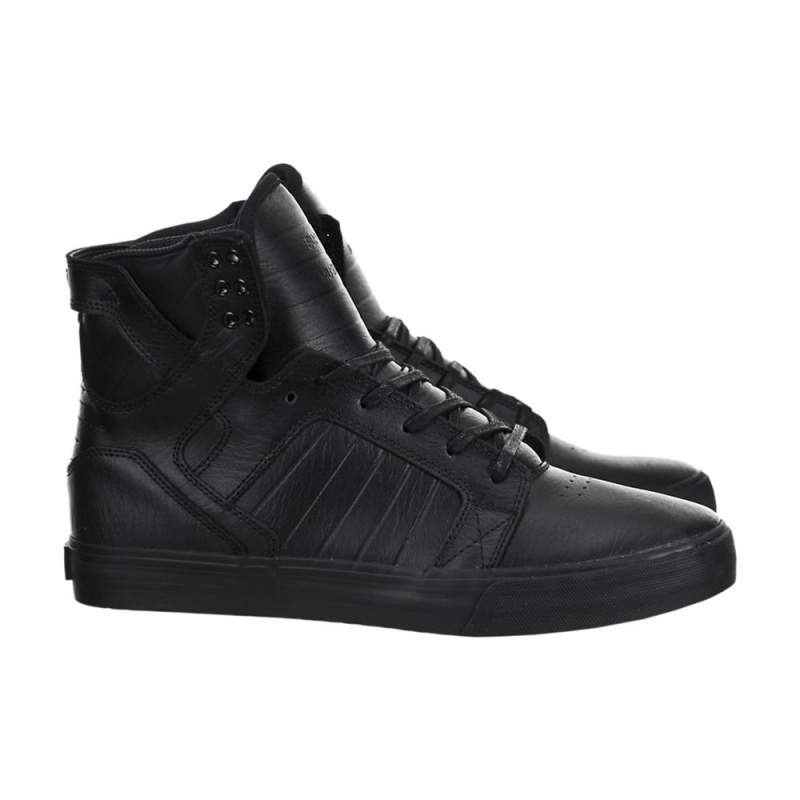 Supra SkyTop Visoki Vrhovi Moški Črne | VULHM6234