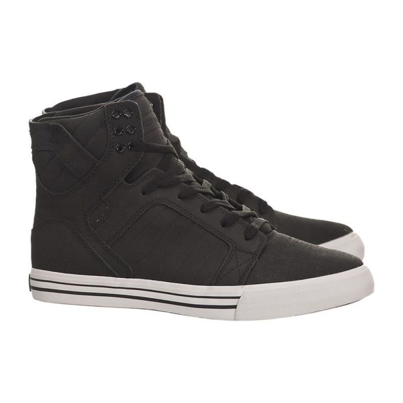 Supra SkyTop Visoki Vrhovi Moški Črne | XUEBY4197