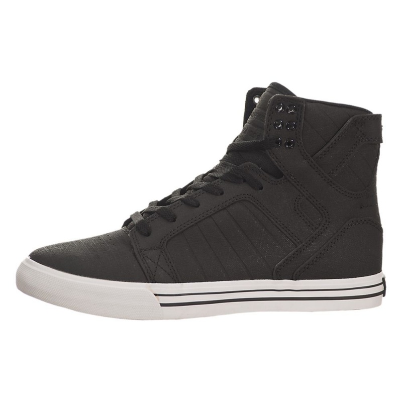 Supra SkyTop Visoki Vrhovi Moški Črne | XUEBY4197