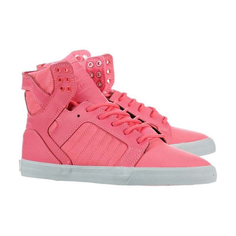 Supra SkyTop Visoki Vrhovi Ženski Roza | JKPWH3549