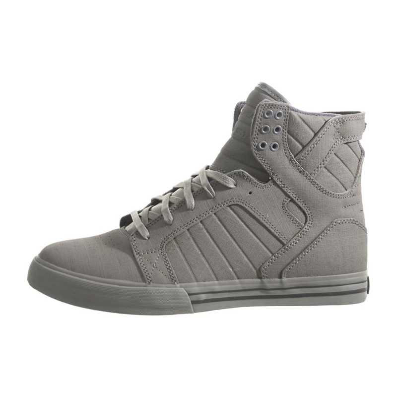 Supra SkyTop Visoki Vrhovi Ženski Sive | JFWLC9314