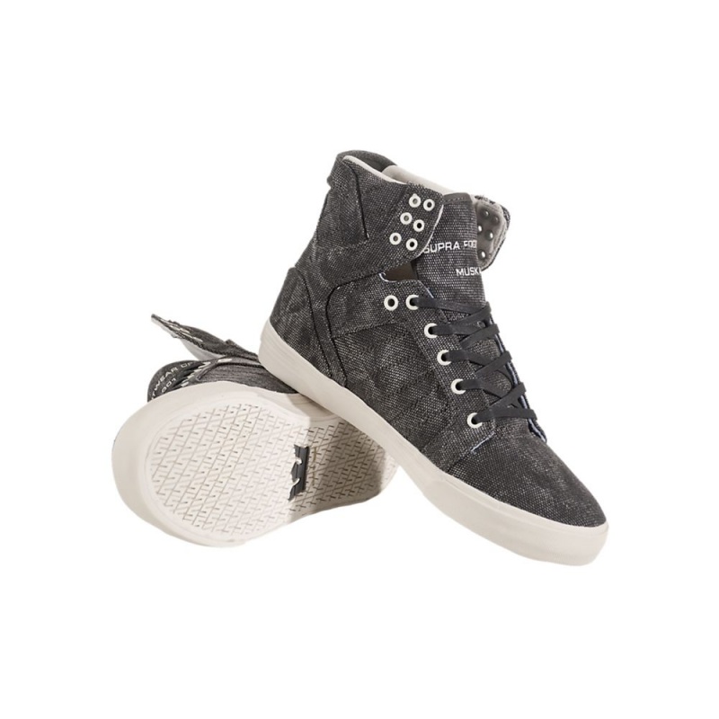 Supra SkyTop Visoki Vrhovi Ženski Sive | QSAPR8310