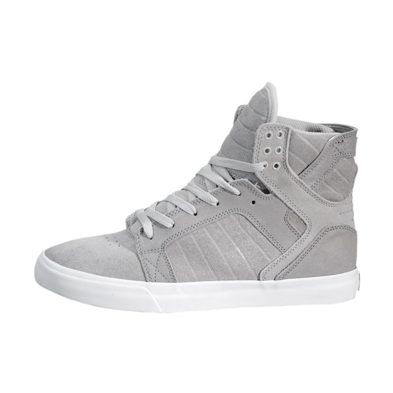 Supra SkyTop Visoki Vrhovi Ženski Sive | XRGCI8917