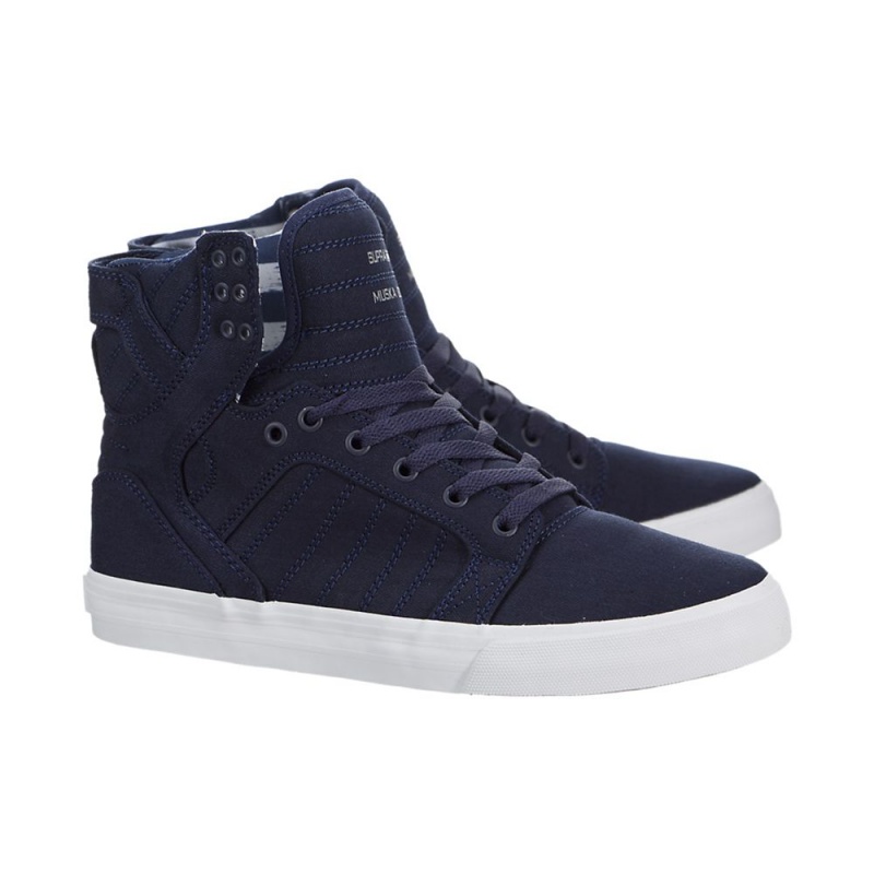 Supra SkyTop Visoki Vrhovi Ženski Temno Modre | LJRKI8970