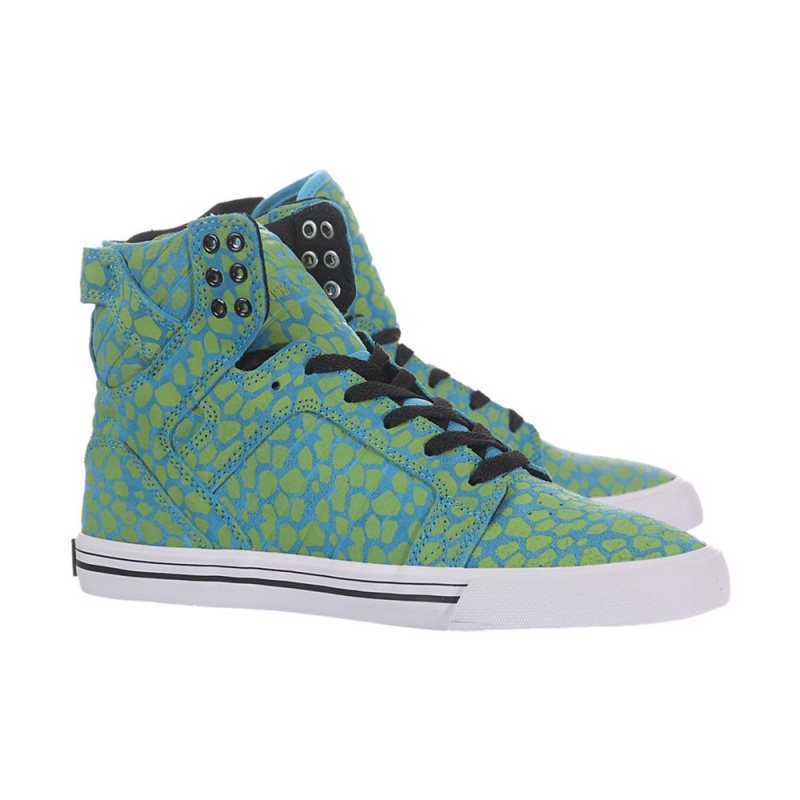 Supra SkyTop Visoki Vrhovi Ženski Turkizna | CSJNW0716