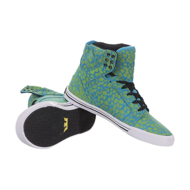 Supra SkyTop Visoki Vrhovi Ženski Turkizna | CSJNW0716