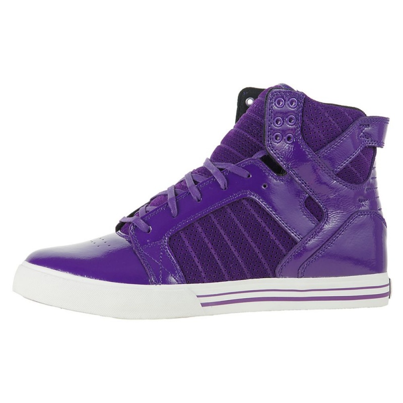 Supra SkyTop Visoki Vrhovi Ženski Vijolične | XNOHW9183