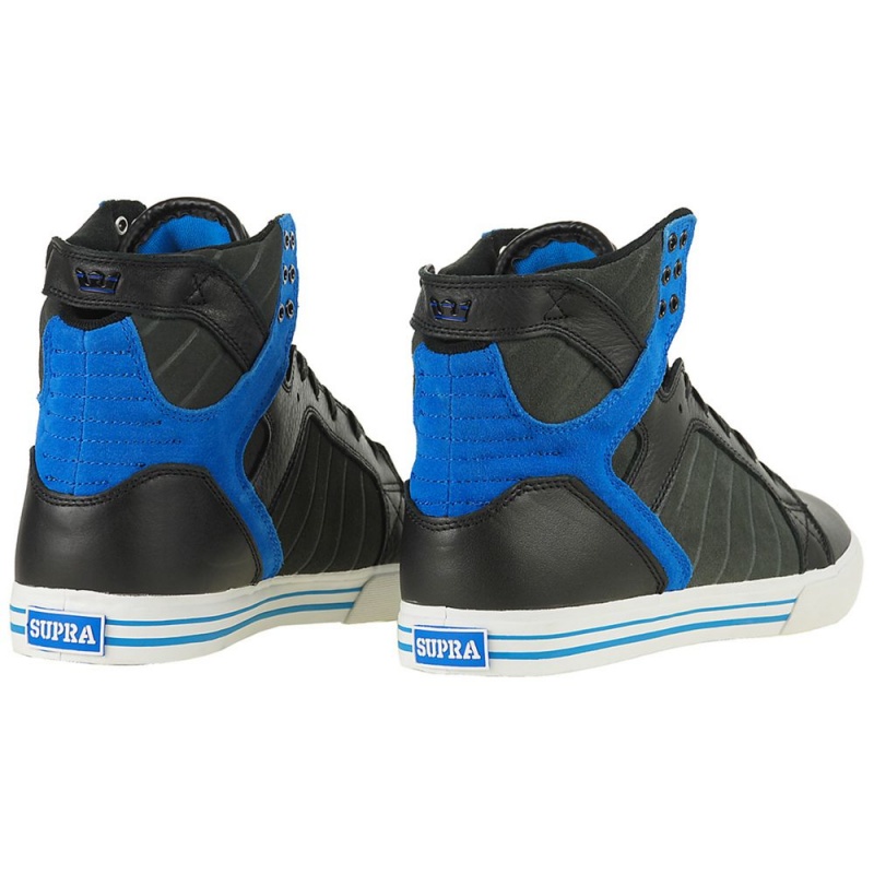 Supra SkyTop Visoki Vrhovi Ženski Črne Modre | KBOWQ3746