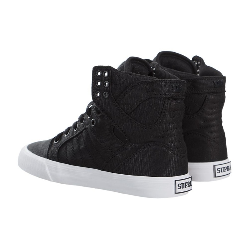 Supra SkyTop Visoki Vrhovi Ženski Črne | FGRLO0482