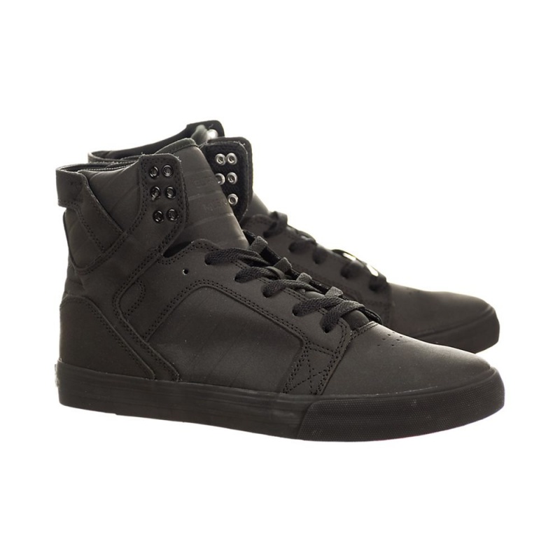 Supra SkyTop Visoki Vrhovi Ženski Črne | LBEIN0517