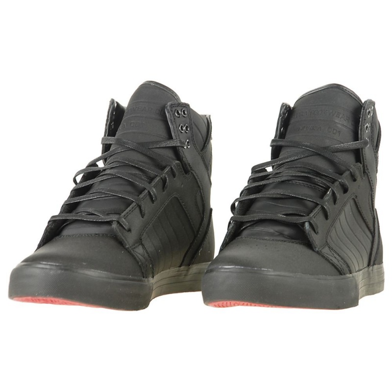 Supra SkyTop Visoki Vrhovi Ženski Črne | ZJUXF1052