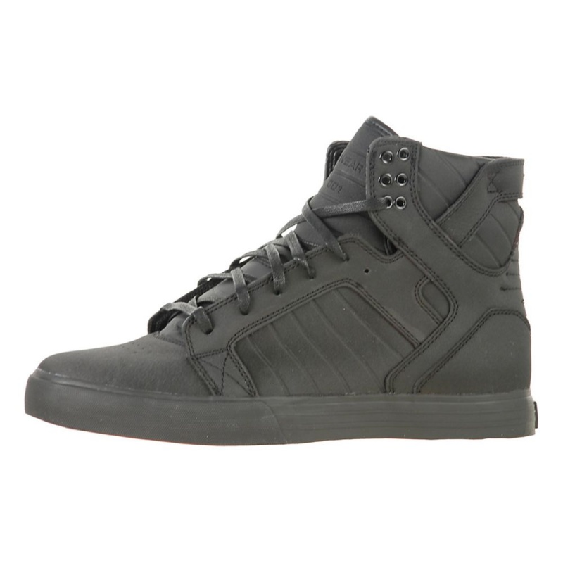 Supra SkyTop Visoki Vrhovi Ženski Črne | ZJUXF1052