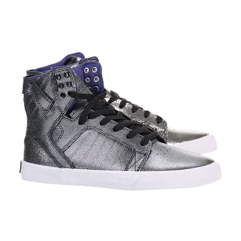 Supra SkyTop Visoki Vrhovi Ženski Črne | ZRYIC4560