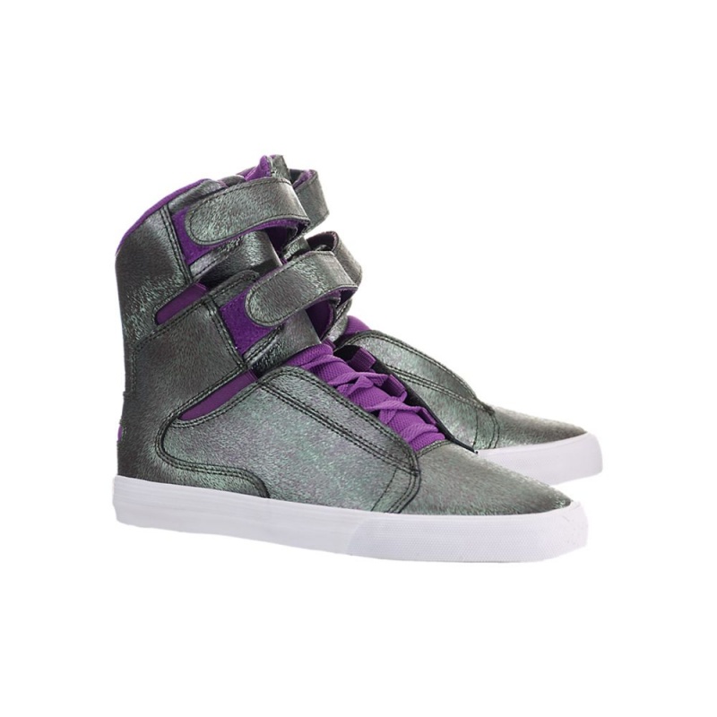 Supra Society II Visoki Vrhovi Ženski Vijolične | BUYNS8356