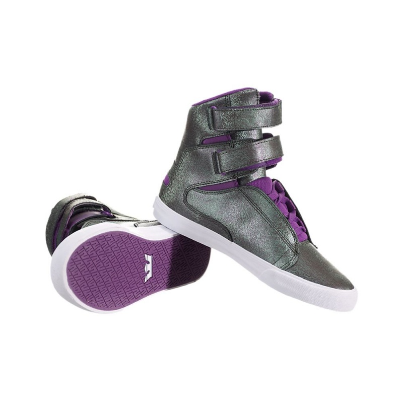 Supra Society II Visoki Vrhovi Ženski Vijolične | BUYNS8356