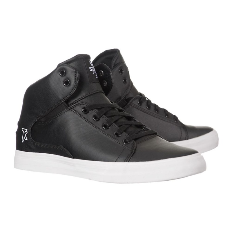 Supra Society Mid Skate Čevlji Ženski Črne | XQMIS4157