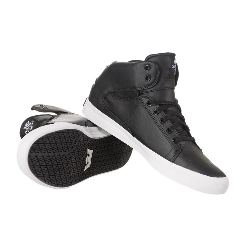 Supra Society Mid Skate Čevlji Ženski Črne | XQMIS4157