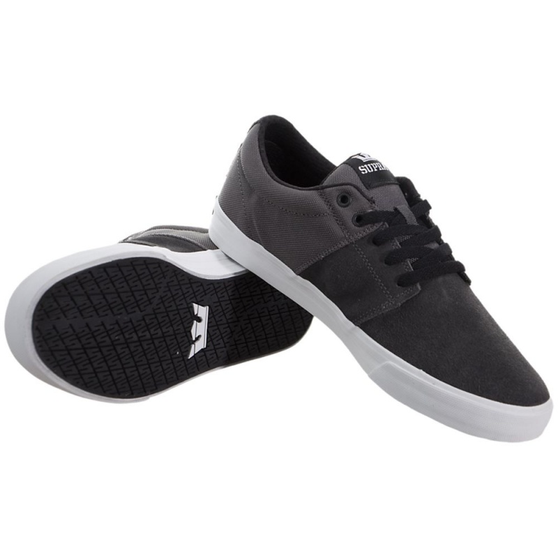 Supra Stacks Vulc II Nizki Moški Sive | JEULI4238