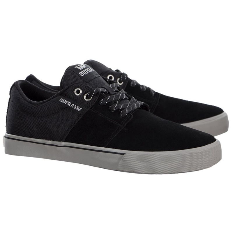 Supra Stacks Vulc II Nizki Moški Črne | WXUYC3841