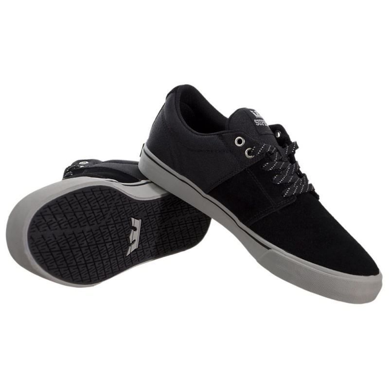 Supra Stacks Vulc II Nizki Moški Črne | WXUYC3841