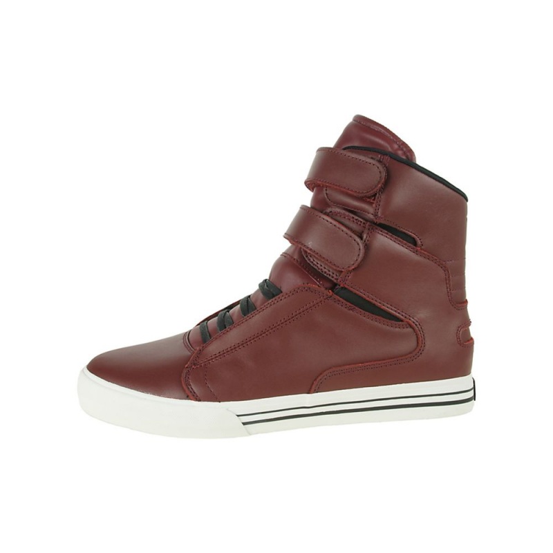 Supra TK Society Visoki Vrhovi Moški Bordo | ILAWE3501