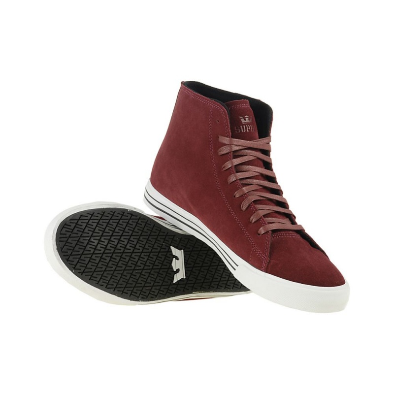 Supra Thunder High Visoki Vrhovi Moški Bordo | APCKY7839