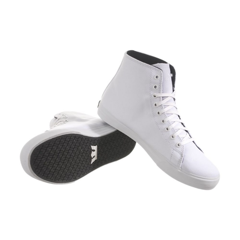 Supra Thunder High Visoki Vrhovi Ženski Bele | BHWDR9642