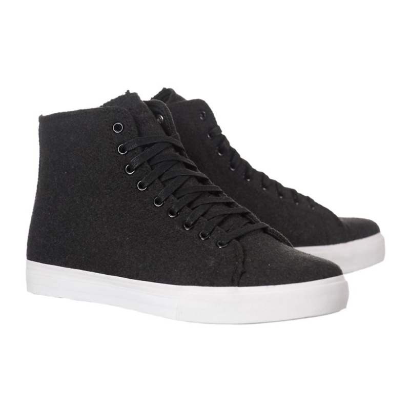 Supra Thunder High Visoki Vrhovi Ženski Črne | KHLCF1562