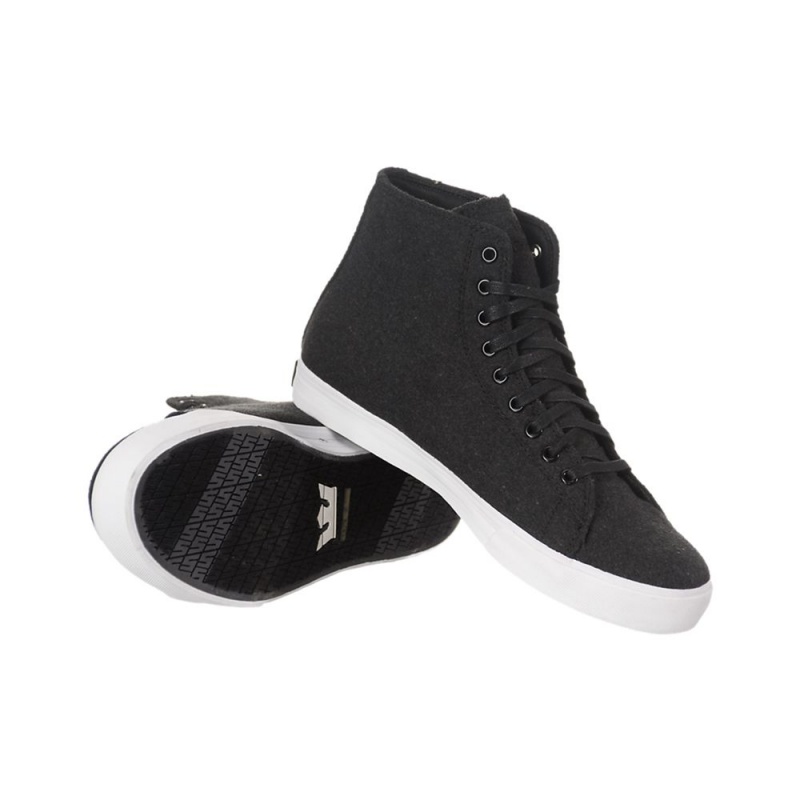 Supra Thunder High Visoki Vrhovi Ženski Črne | KHLCF1562